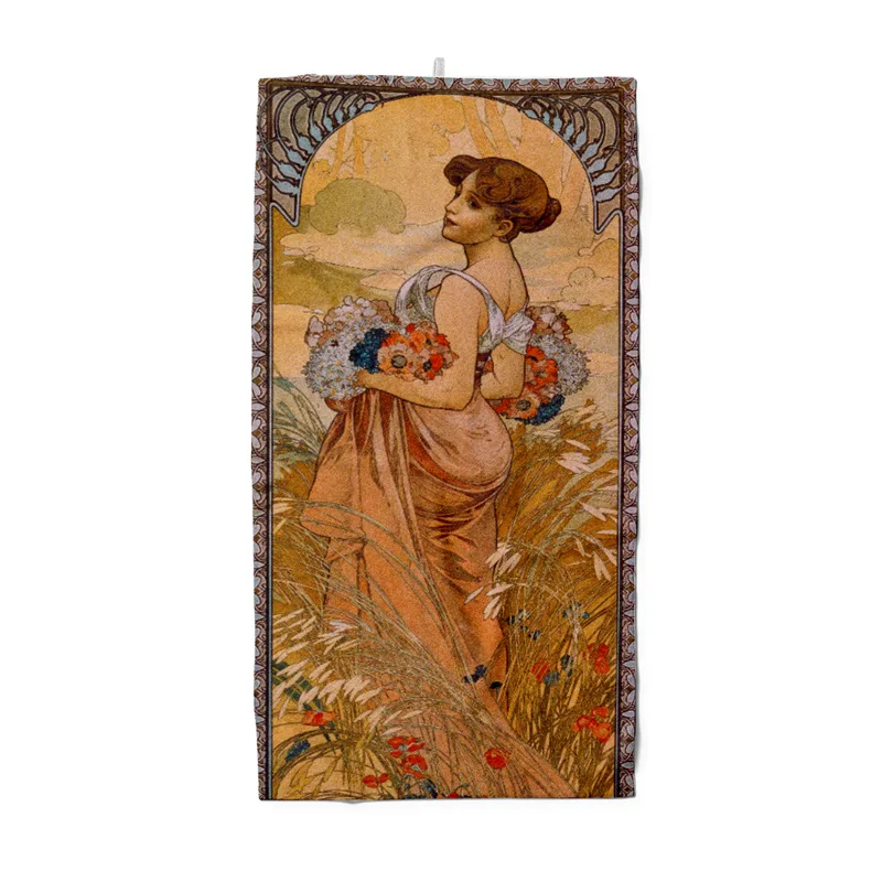 Badetuch Jahreszeiten: Der Sommer - Alfons Mucha