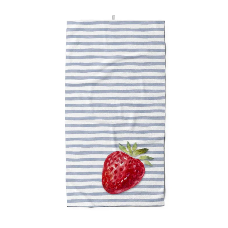 Strandtuch Strawberry Stripes