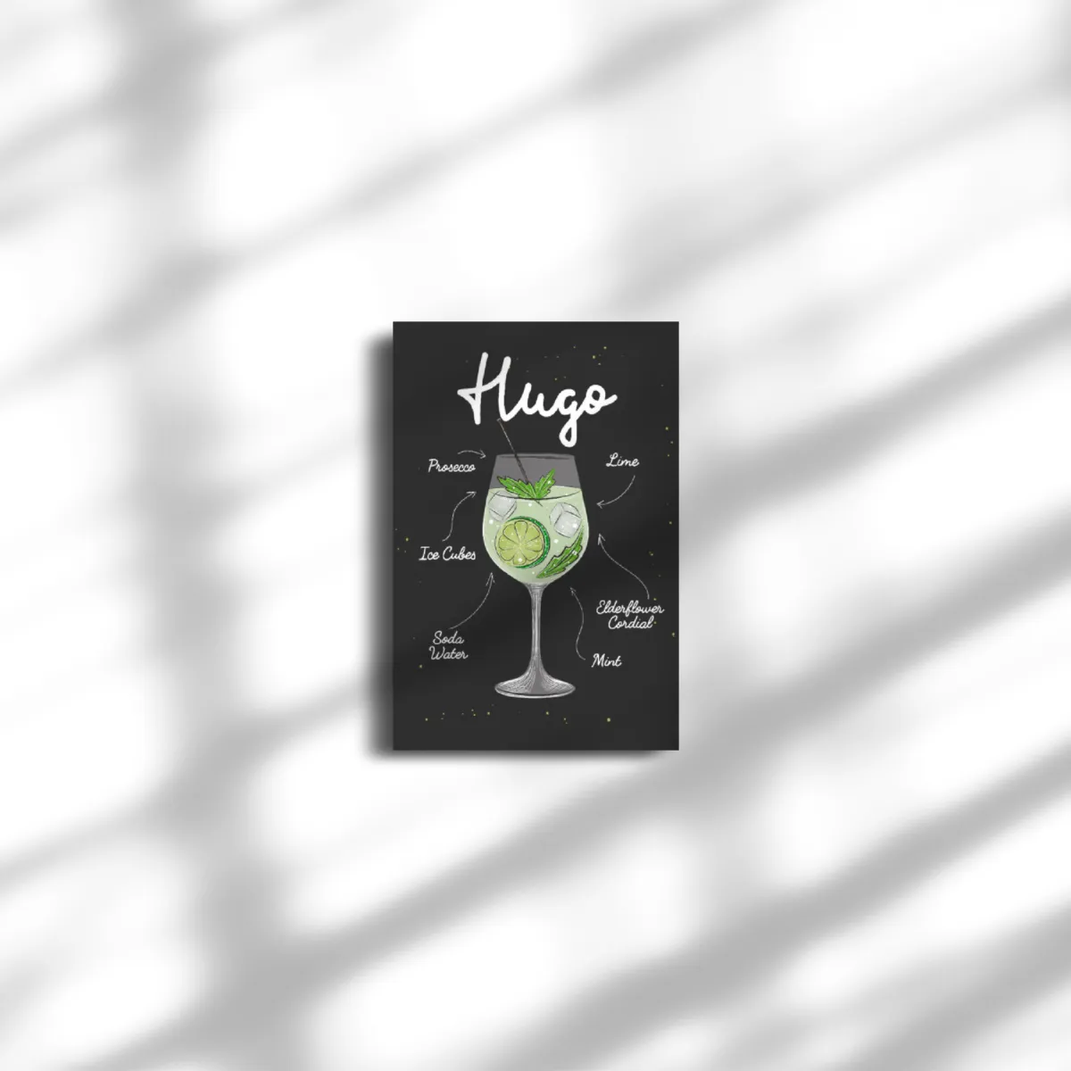 Leinwand Hugo Cocktail