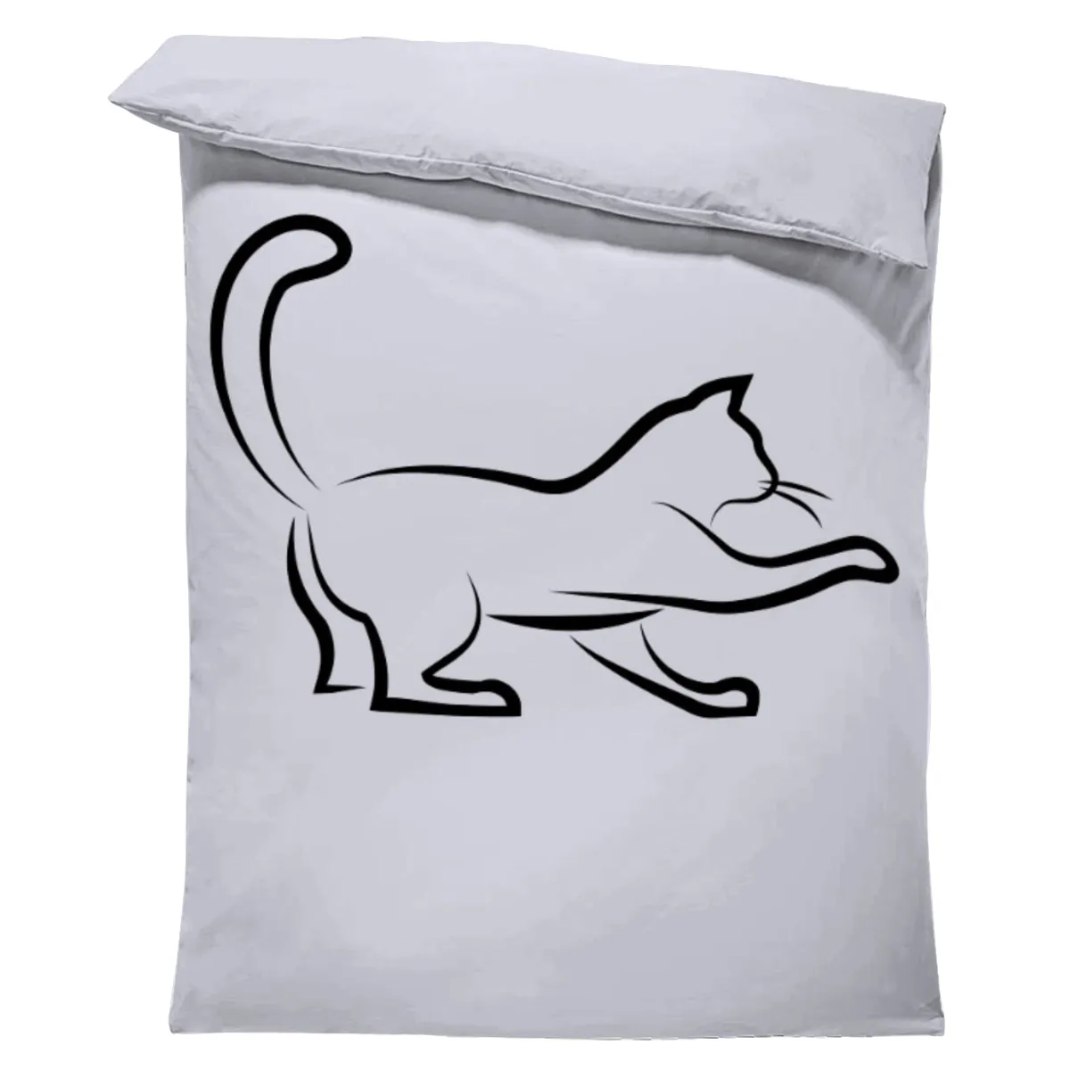 Bettwäsche-Set Black Cat 3 Mikrofaser