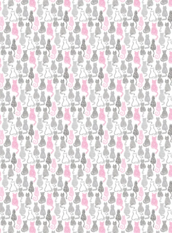 Kinderbettwäsche Katzenparade Mikrofaser
