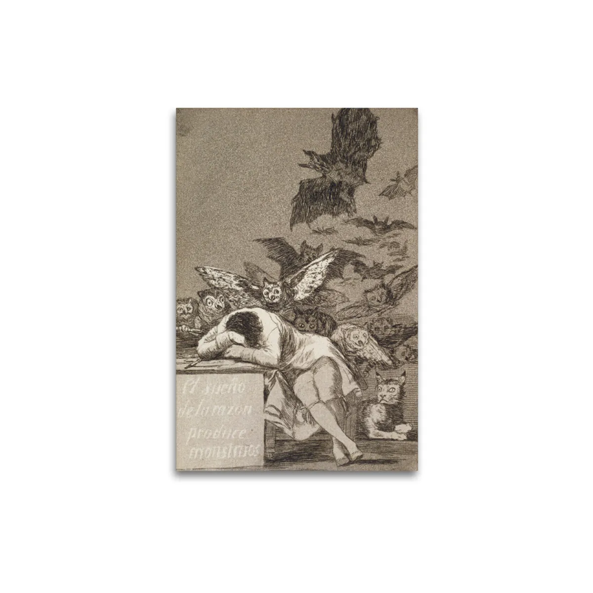 Premium-Leinwand Goya