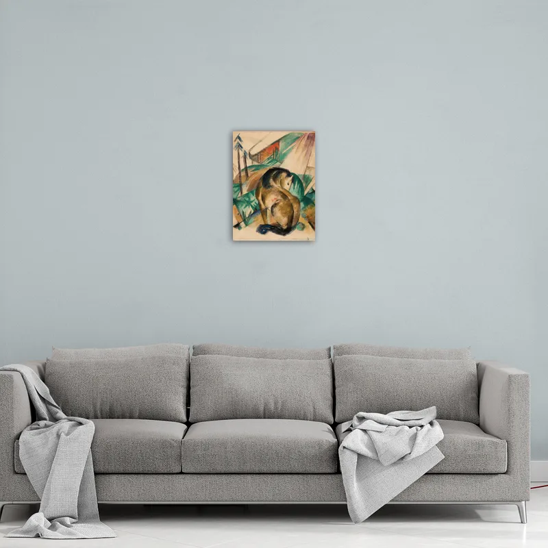 Premium-Leinwand Marc