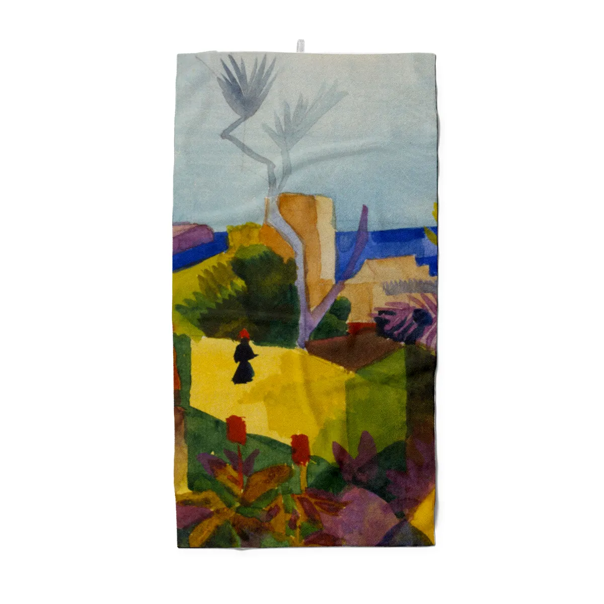 Handtuch Landschaft am Meer - August Macke