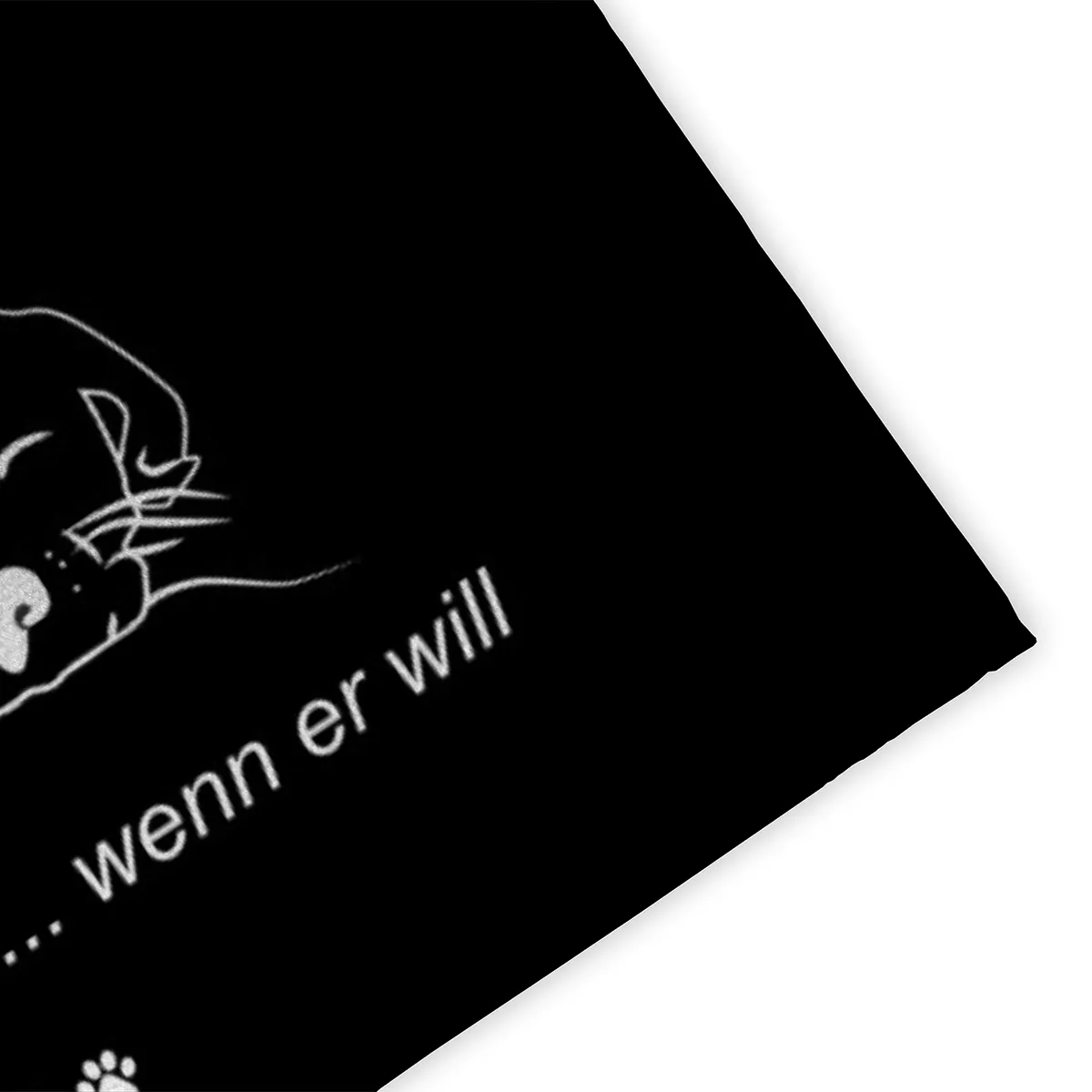 Personalisierte Fußmatte mit Französischer Bulldogge schwarz 70 x 50 cm