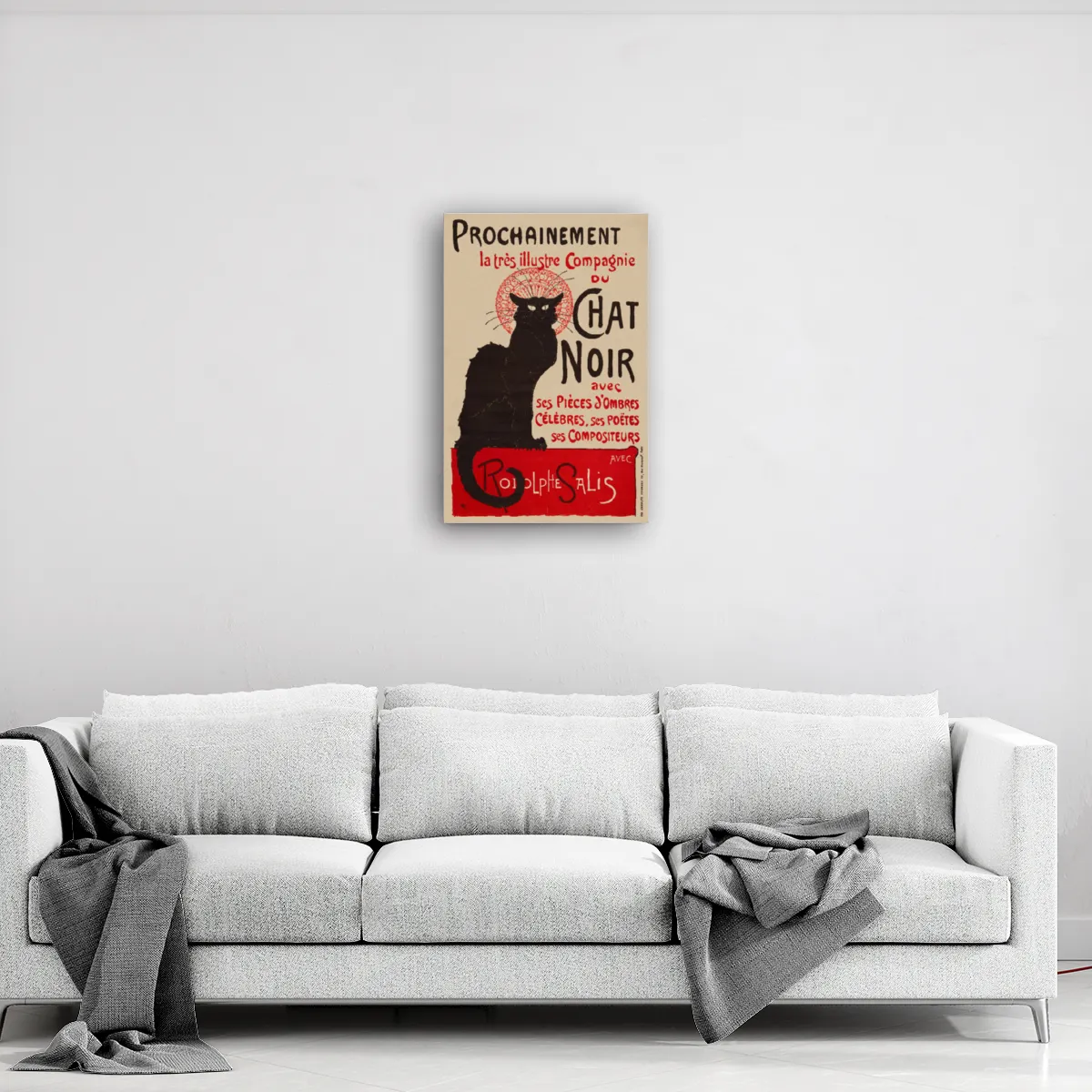 Premium-Leinwand Steinlen