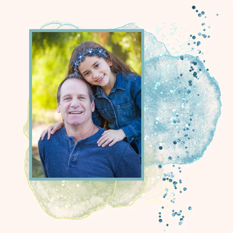 Personalisiertes Fotokissen - Vorderseite mit Foto personalisierbar - Samtkissenbezug Papa Substantiv - Geschenk Vatertag