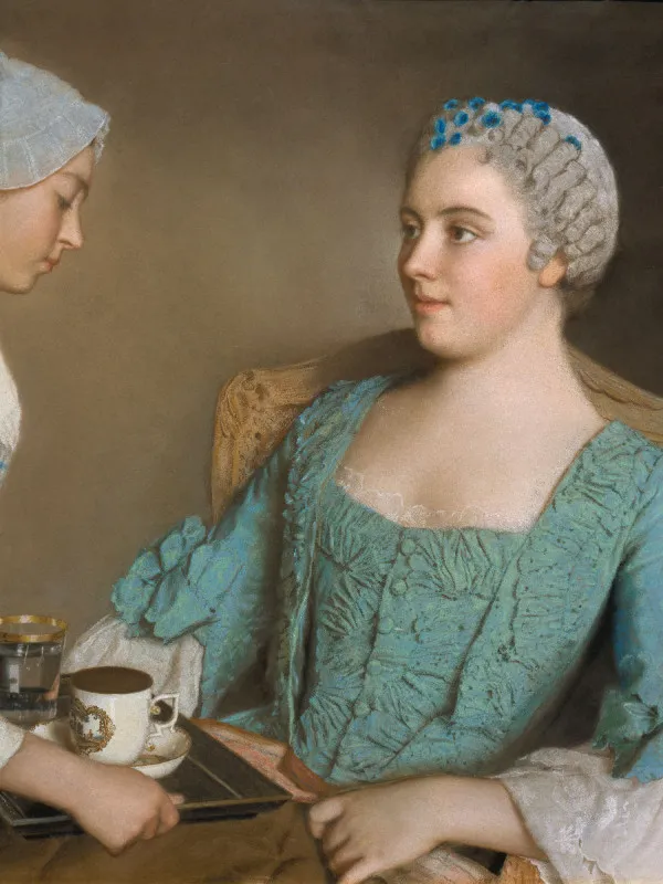 Premium-Leinwand Liotard
