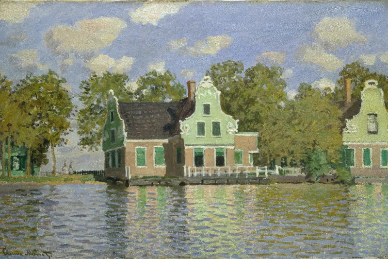 Premium-Leinwand Monet
