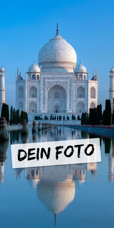 Handtuch mit Foto - personalisiertes Fotohandtuch - Foto-Handtuch selbst gestalten - 1 Foto