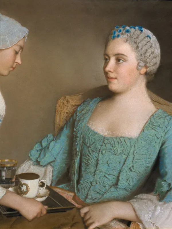 Premium-Leinwand Liotard