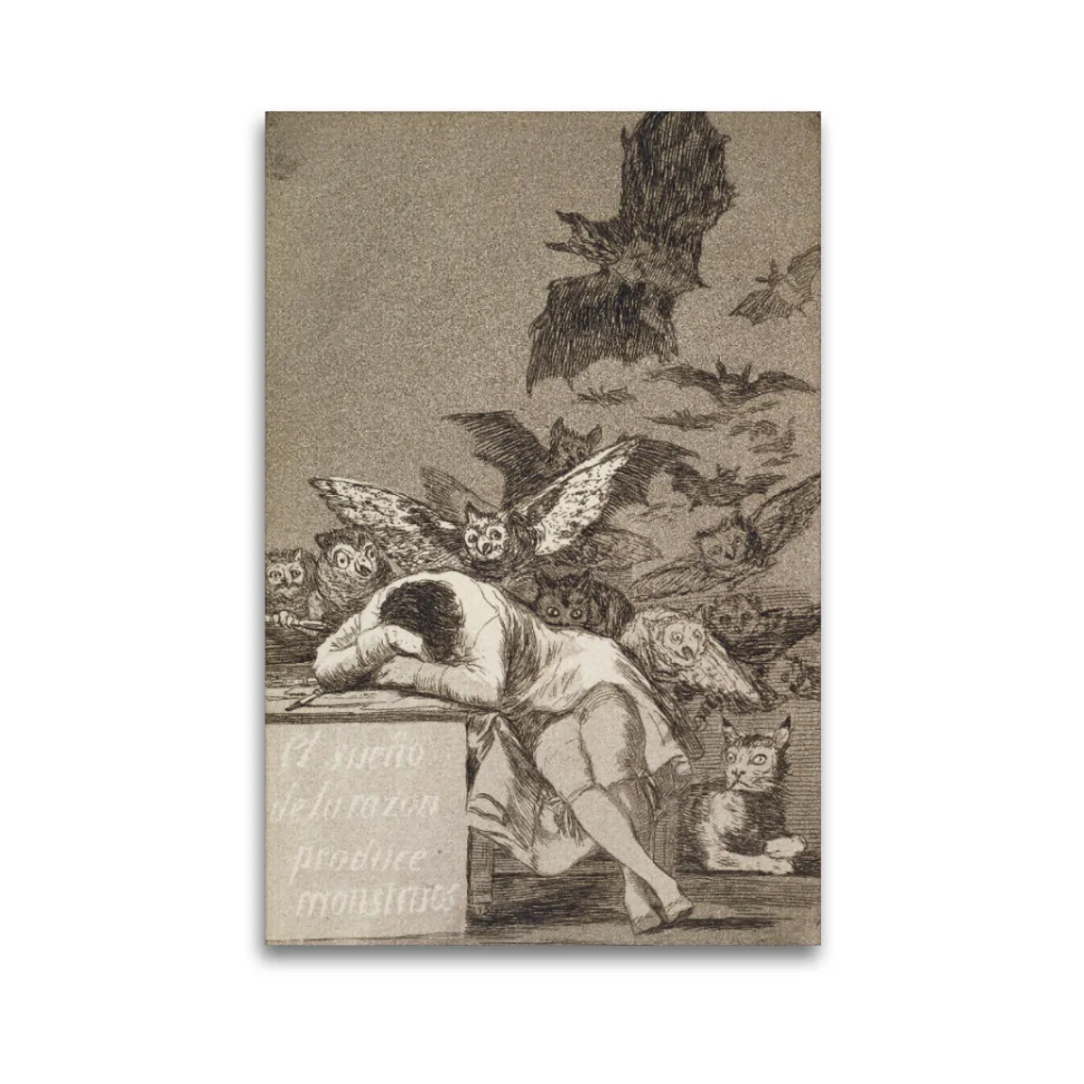 Premium-Leinwand Goya