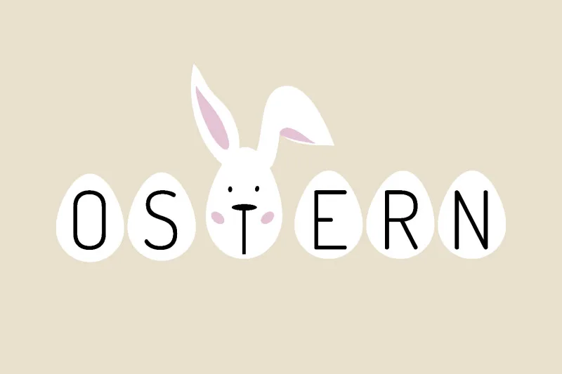Samtkissenbezug Ostern