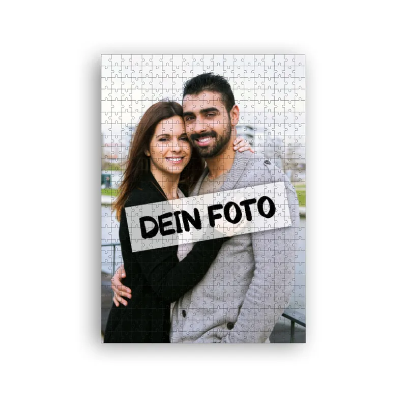 Fotopuzzle 500 Teile personalisiert für Erwachsene - Schachtel Besties
