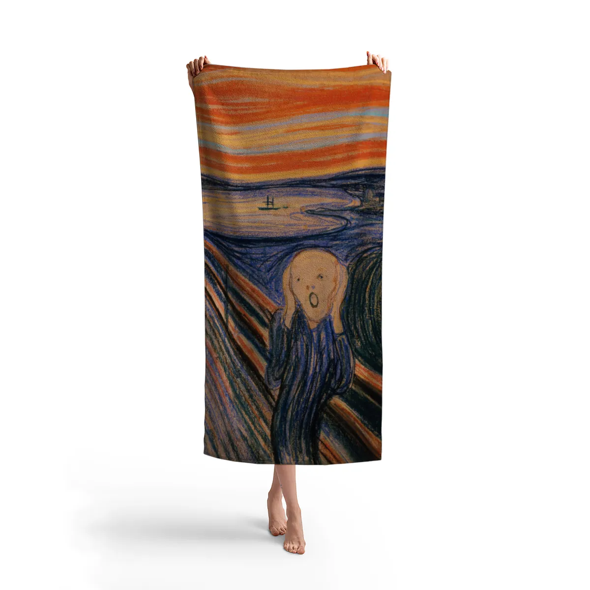 Handtuch Der Schrei - Edvard Munch