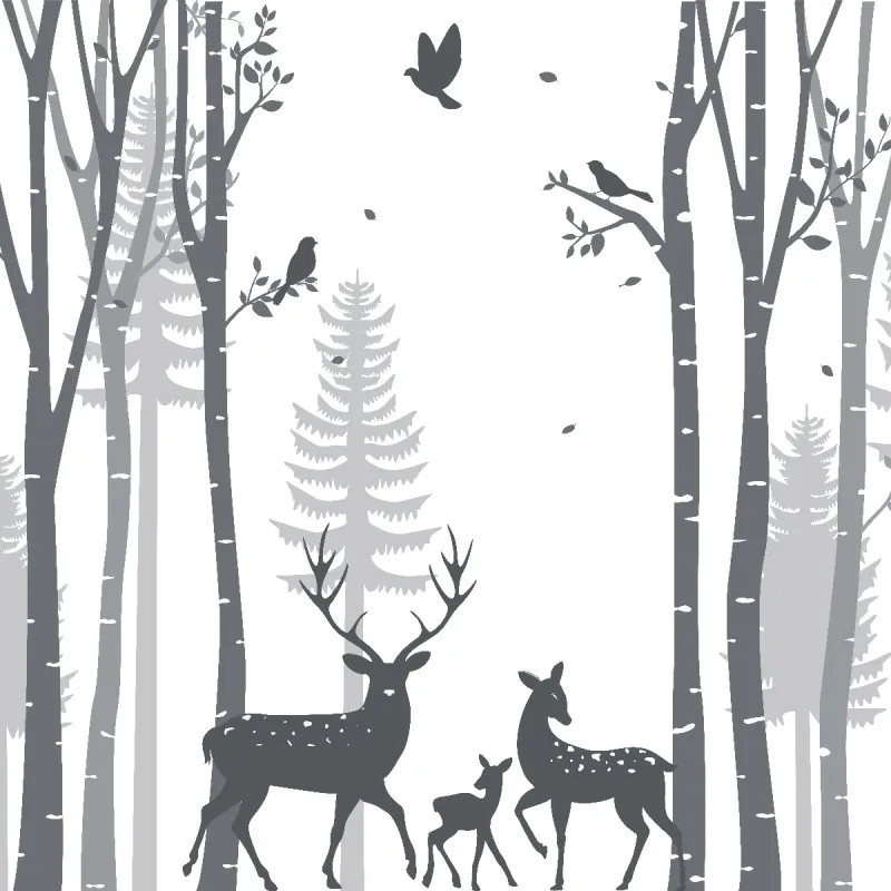 Bettwäsche-Set Woodland Wintertimes Mikrofaser