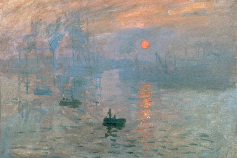 Premium-Leinwand Monet