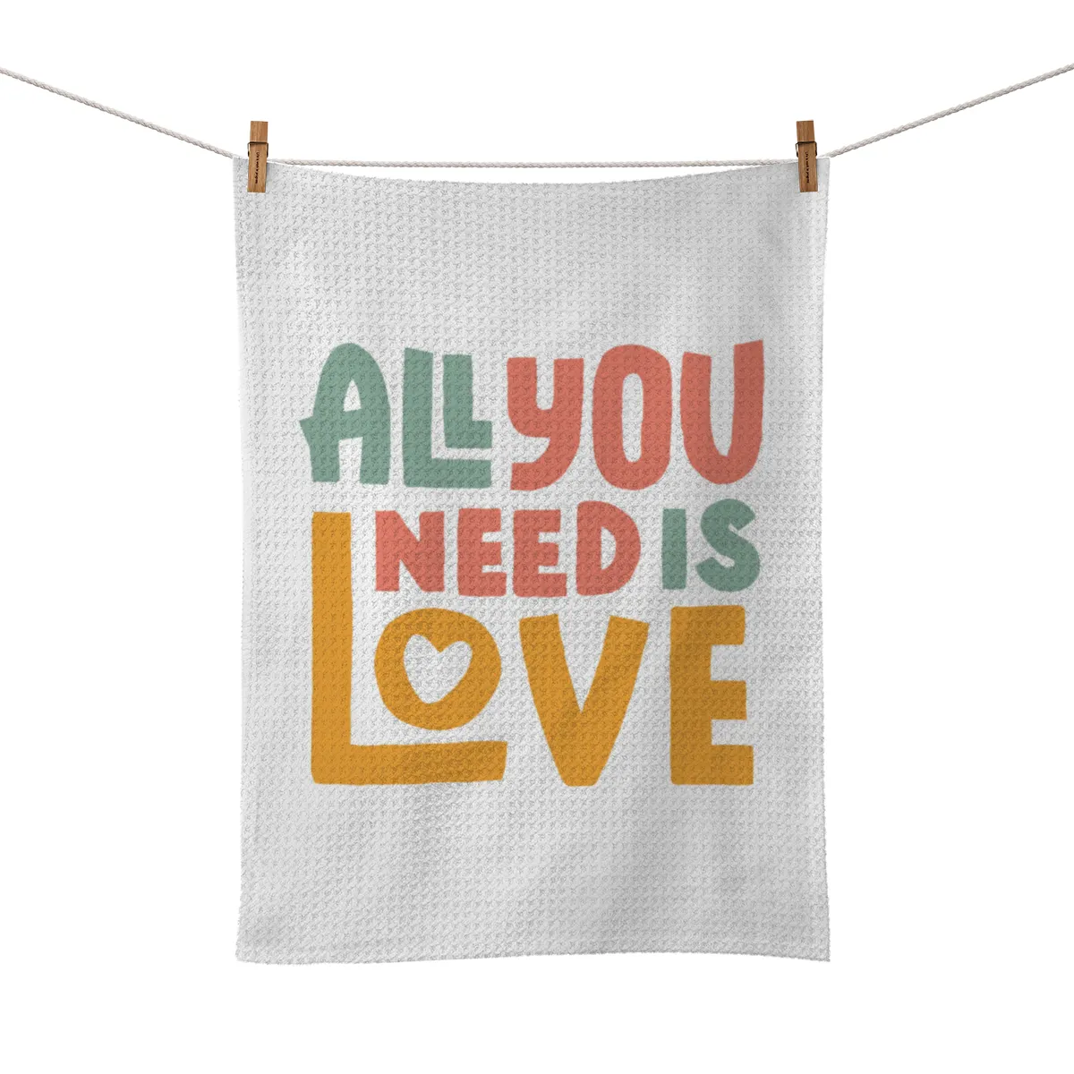Geschirrtuch All you need is love