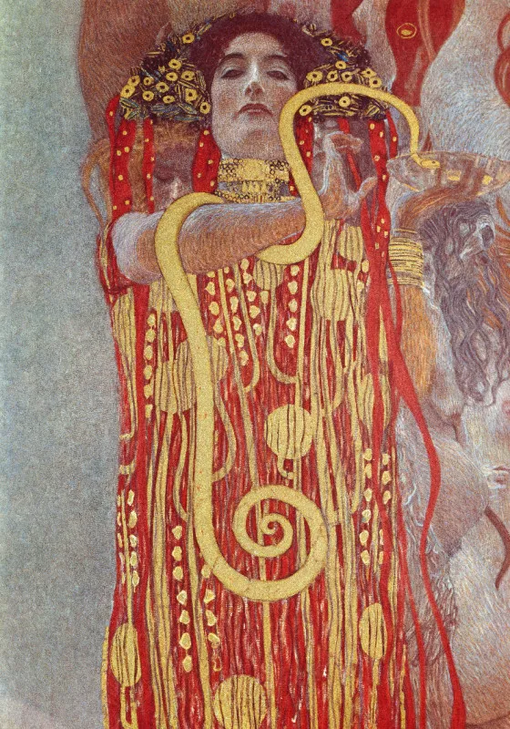 Duschvorhang Klimt - Hygieia