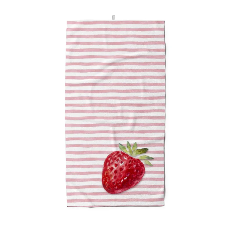 Strandtuch Strawberry Stripes