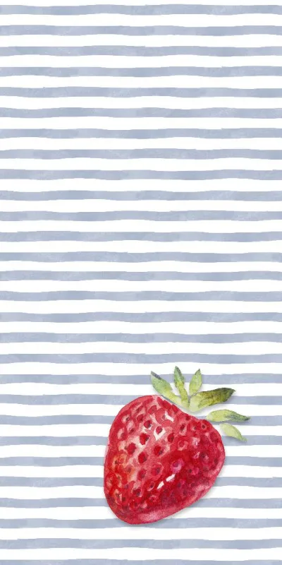 Strandtuch Strawberry Stripes