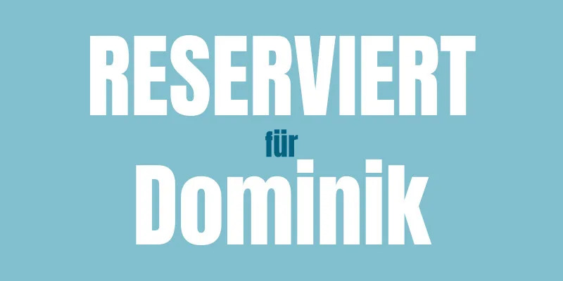 Handtuch "Reserviert für" mit Namen personalisierbar - personalisiertes Namenshandtuch - witziges Handtuch mit Namen und Spruch - Reserviert rosa