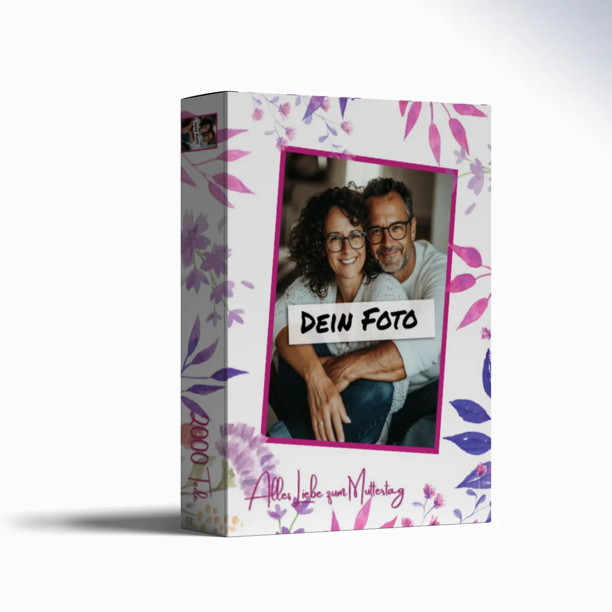 Fotopuzzle 500 Teile personalisiert Erwachsene - Schachtel Muttertag