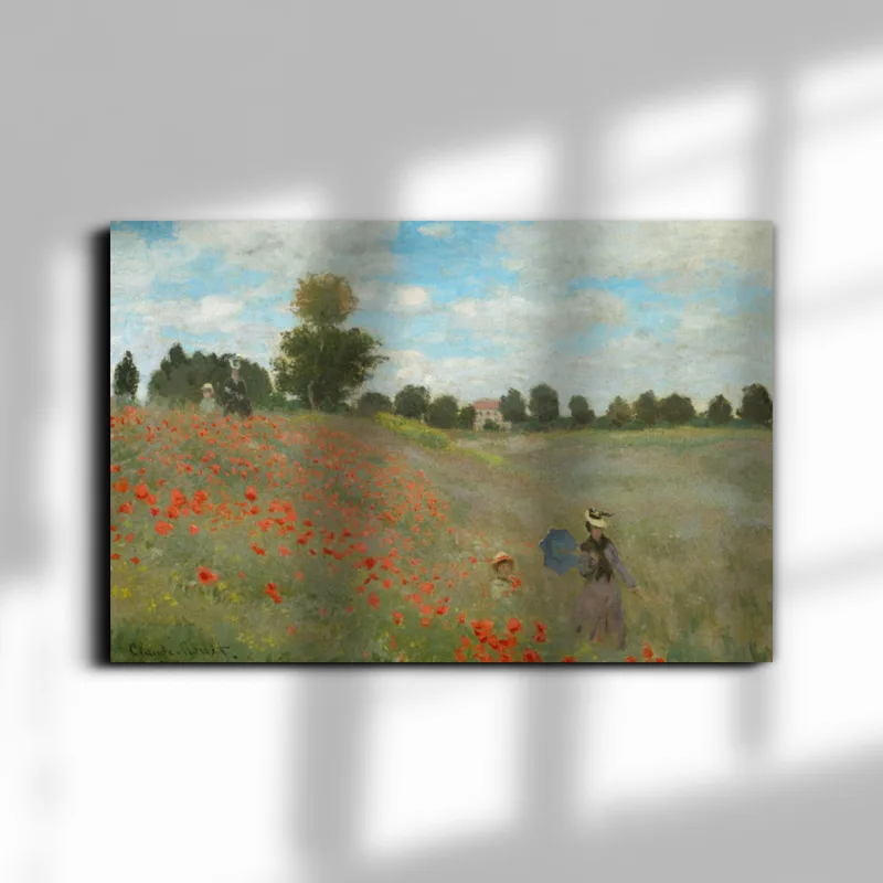Premium-Leinwand Monet