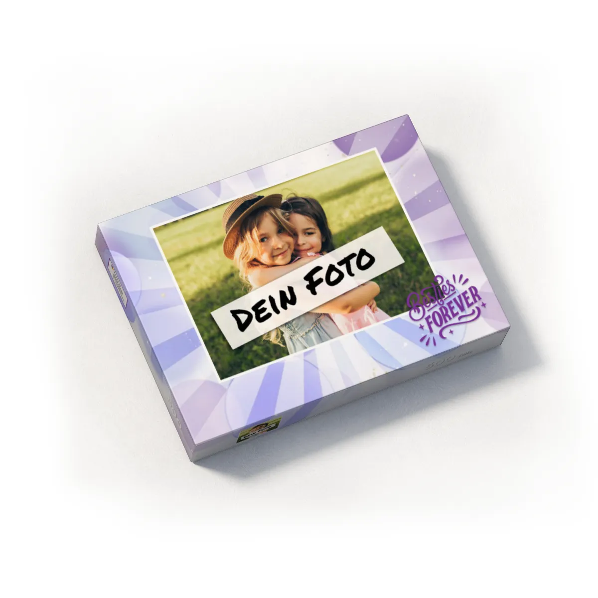 Fotopuzzle 500 Teile personalisiert für Erwachsene - Schachtel Besties