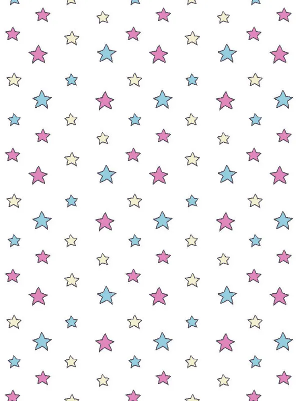 Bettwäsche Colorful Stars Baumwolle