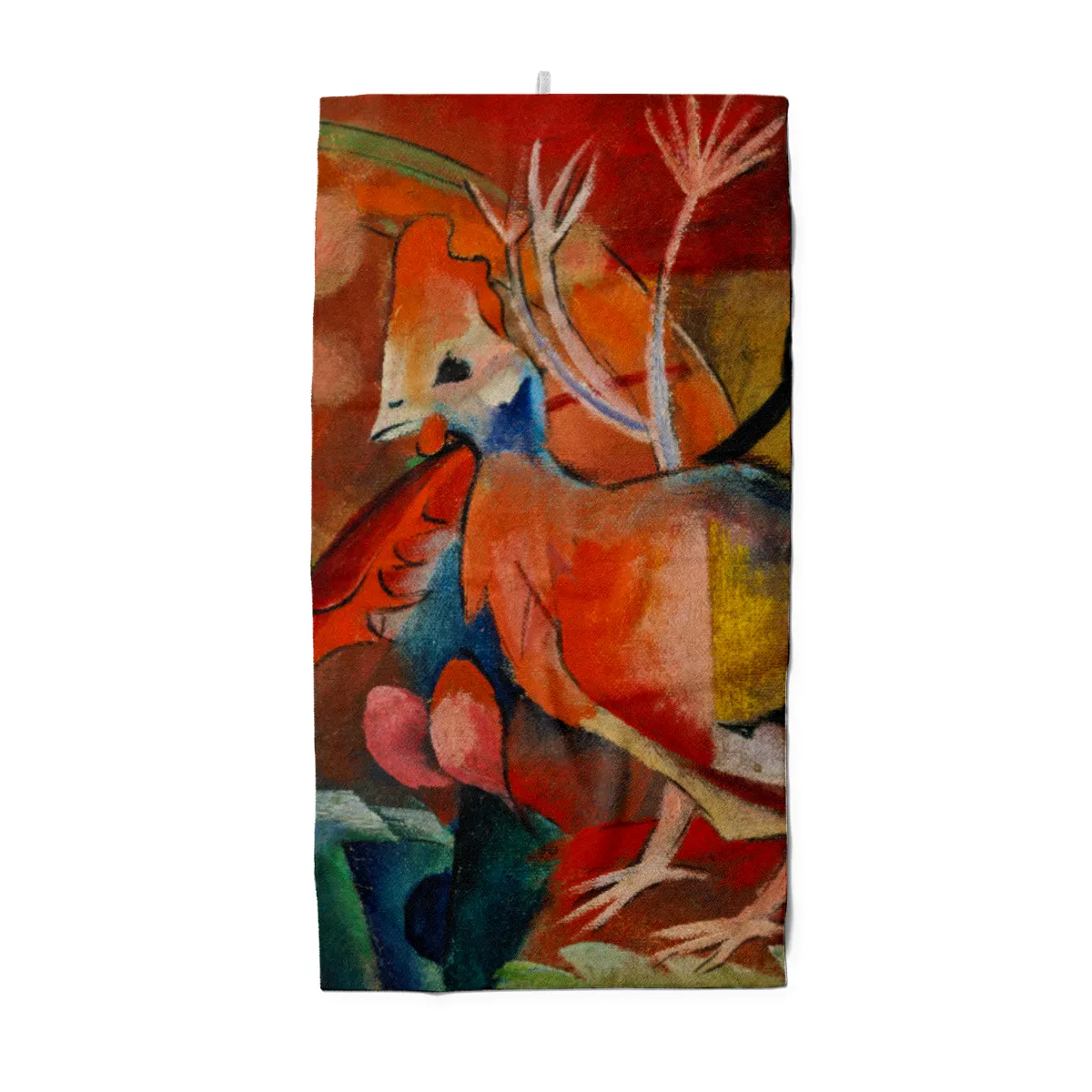 Handtuch Bild mit Vögeln - Franz Marc