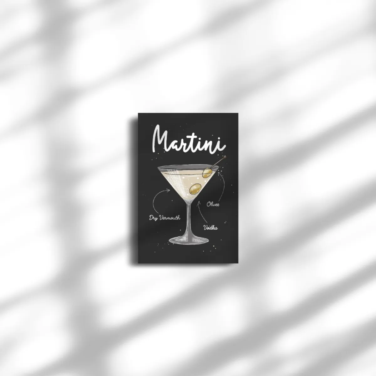 Leinwand Martini Cocktail