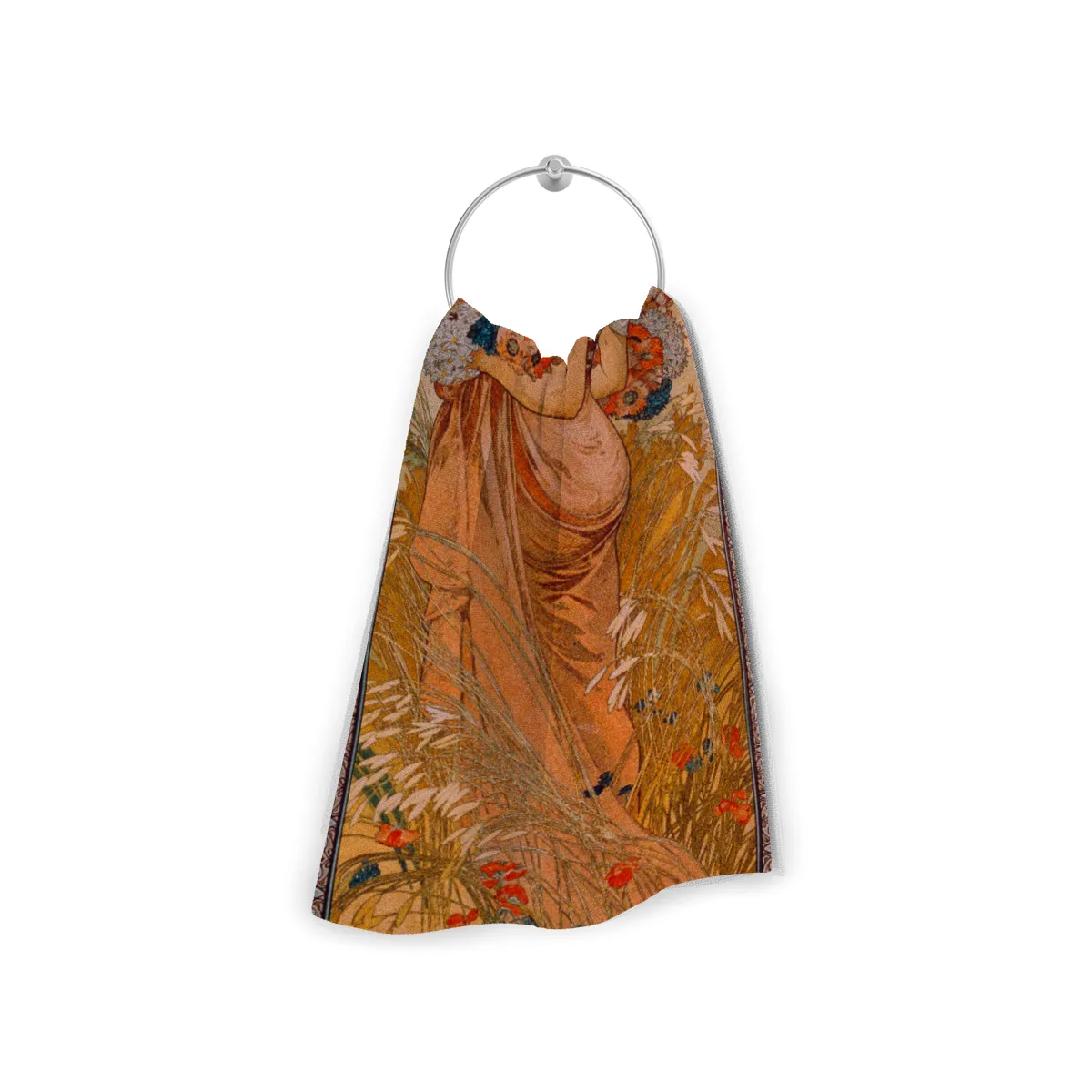 Handtuch Jahreszeiten: Der Sommer - Alfons Mucha