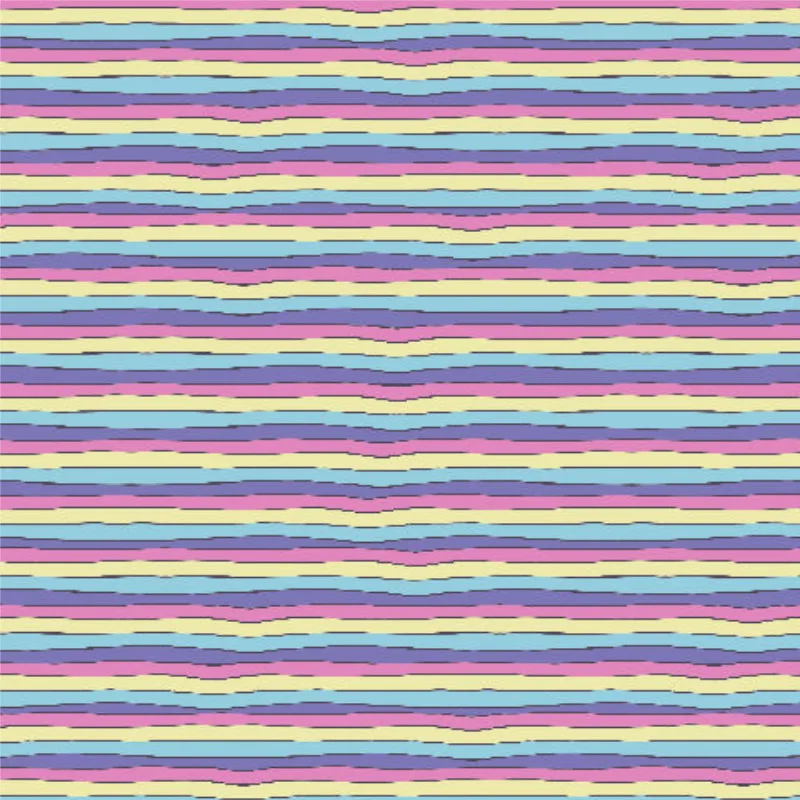 Kinderbettwäsche-Set Colorful Stripes Mikrofaser