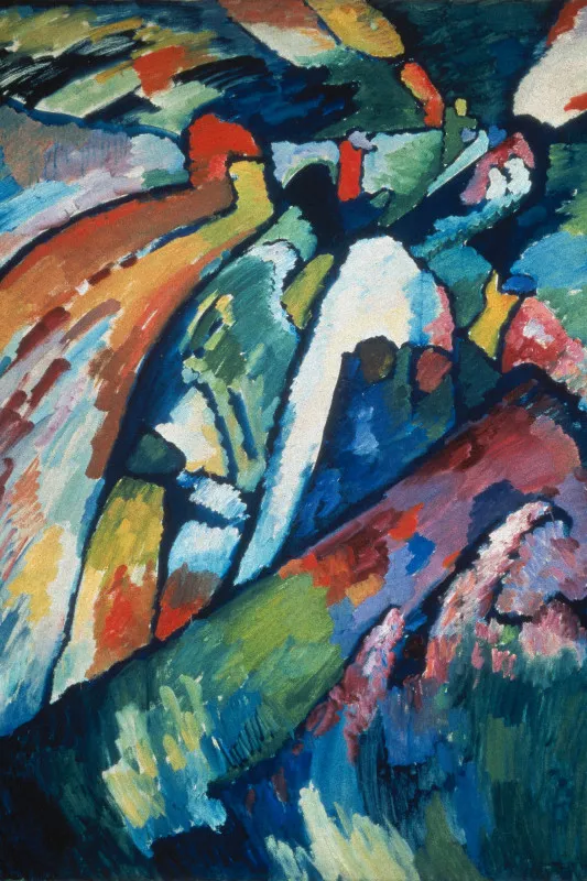 Premium-Leinwand Kandinsky