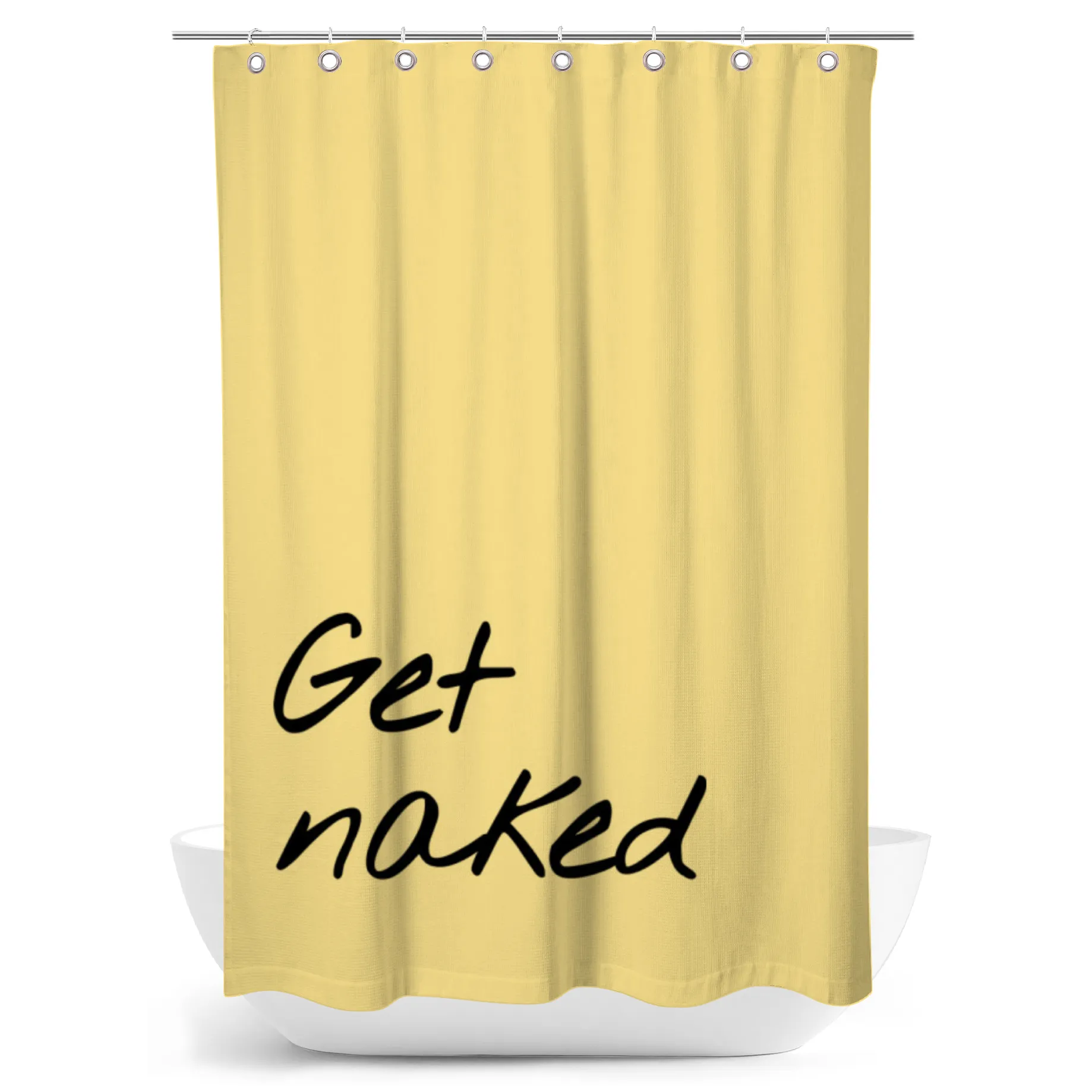 Duschvorhang Get naked