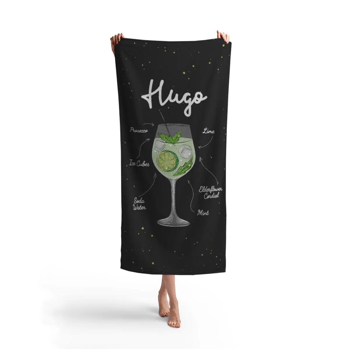 Badetuch Hugo Cocktail-Rezept