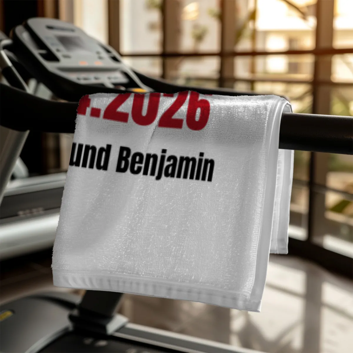Love Typo - Badetuch mit Wunschtext