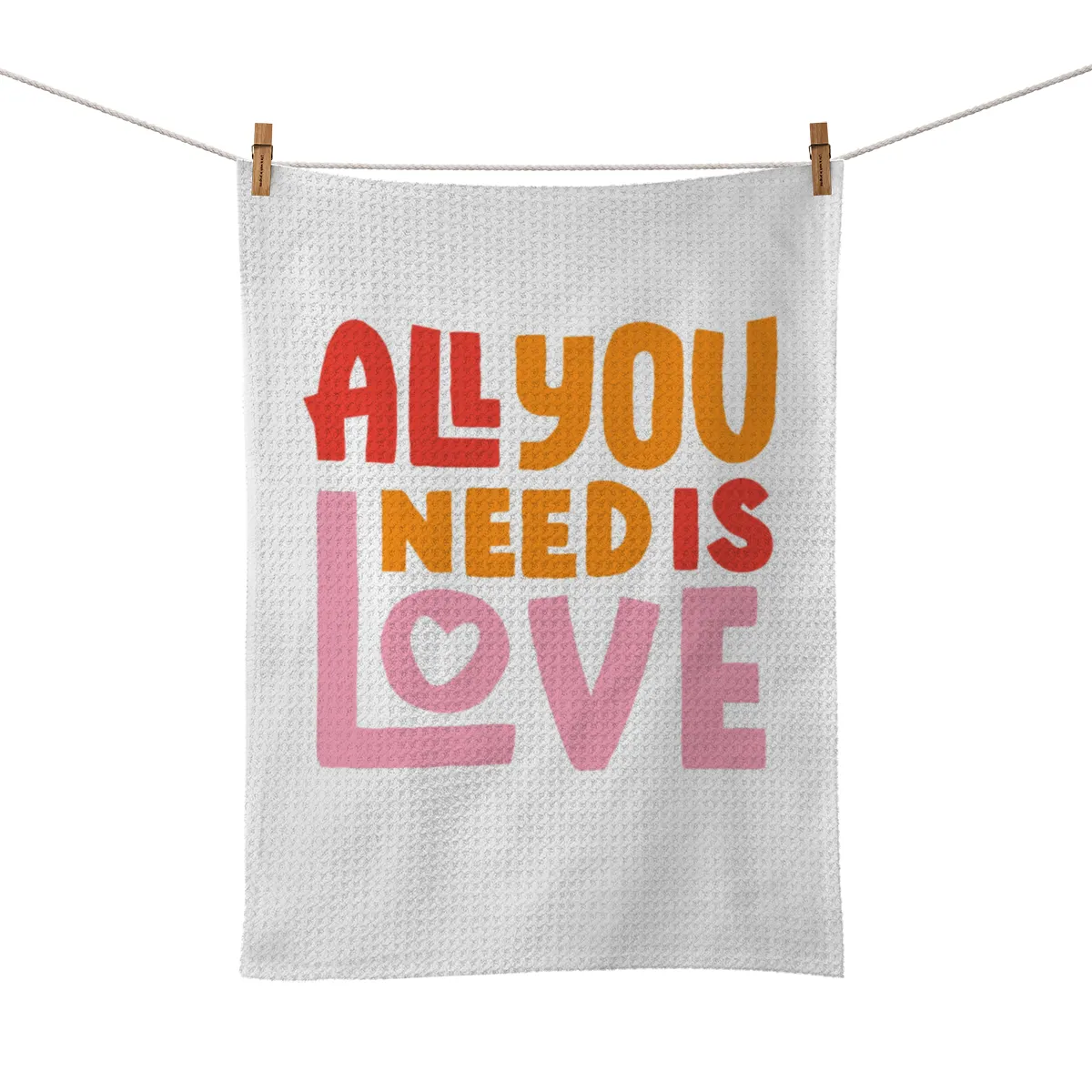 Geschirrtuch All you need is love