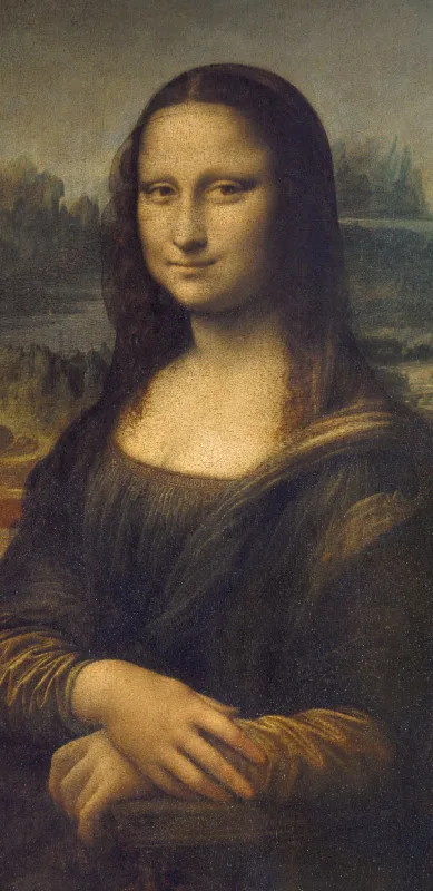 Handtuch Mona Lisa - Da Vinci
