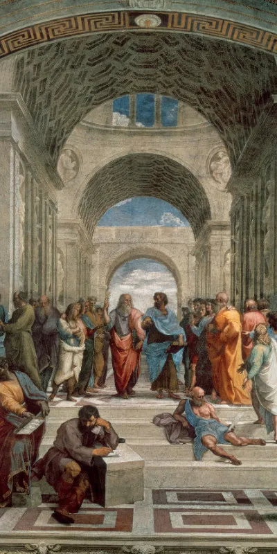 Handtuch Die Schule von Athen - Raffael