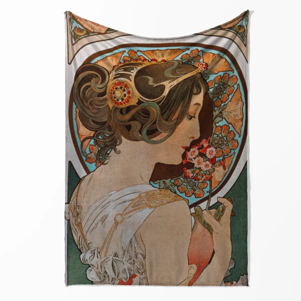 Kuscheldecke Schlüsselblume - Mucha