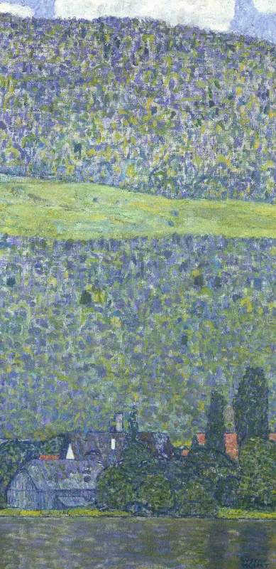 Handtuch Litzlberg am Attersee - Gustav Klimt