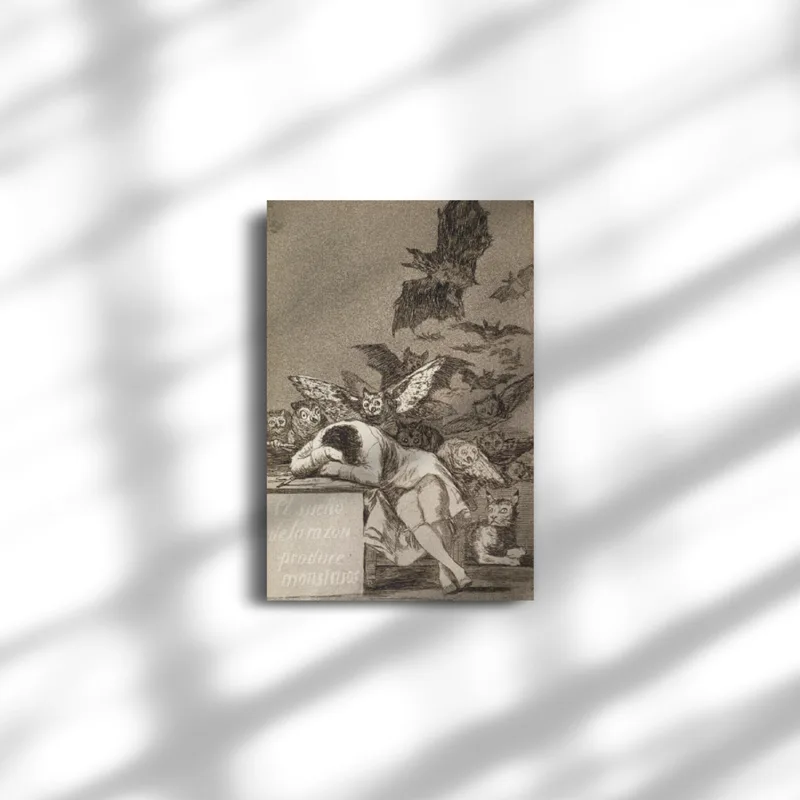 Premium-Leinwand Goya
