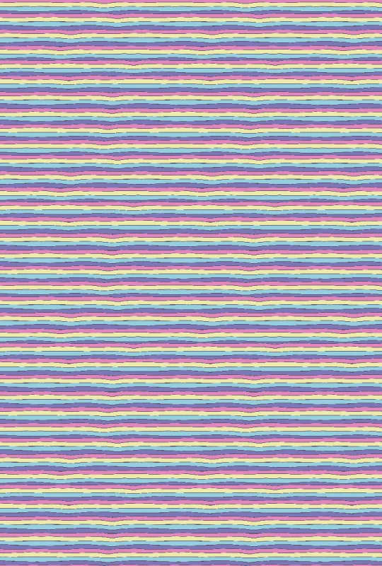 Kinderbettwäsche-Set Colorful Stripes Mikrofaser