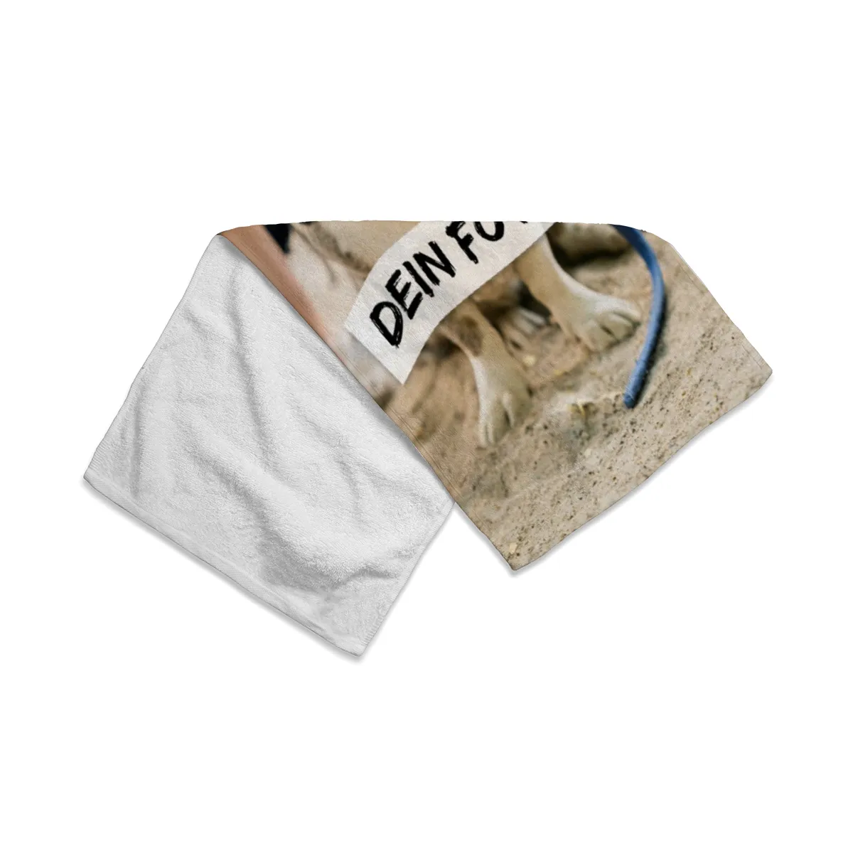 Handtuch mit Foto - personalisiertes Fotohandtuch - Foto-Handtuch selbst gestalten - 1 Foto
