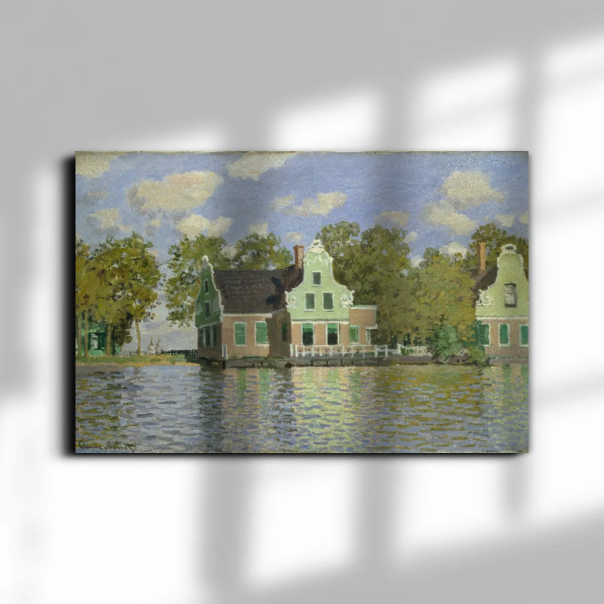 Premium-Leinwand Monet