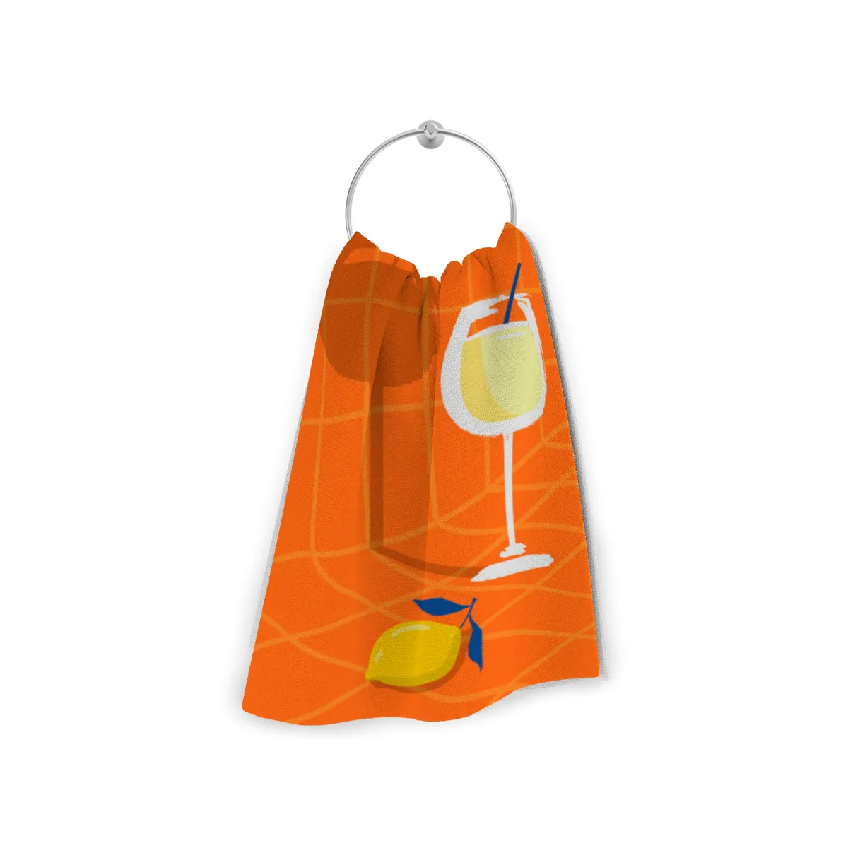 Badetuch Sommer - mit Namen personalisierbar - personalisiertes Namens-Badetuch - Strandtuch mit Wunschtext - Summerdrink