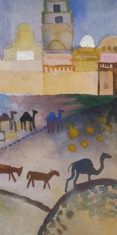 Handtuch Kairouan I - August Macke