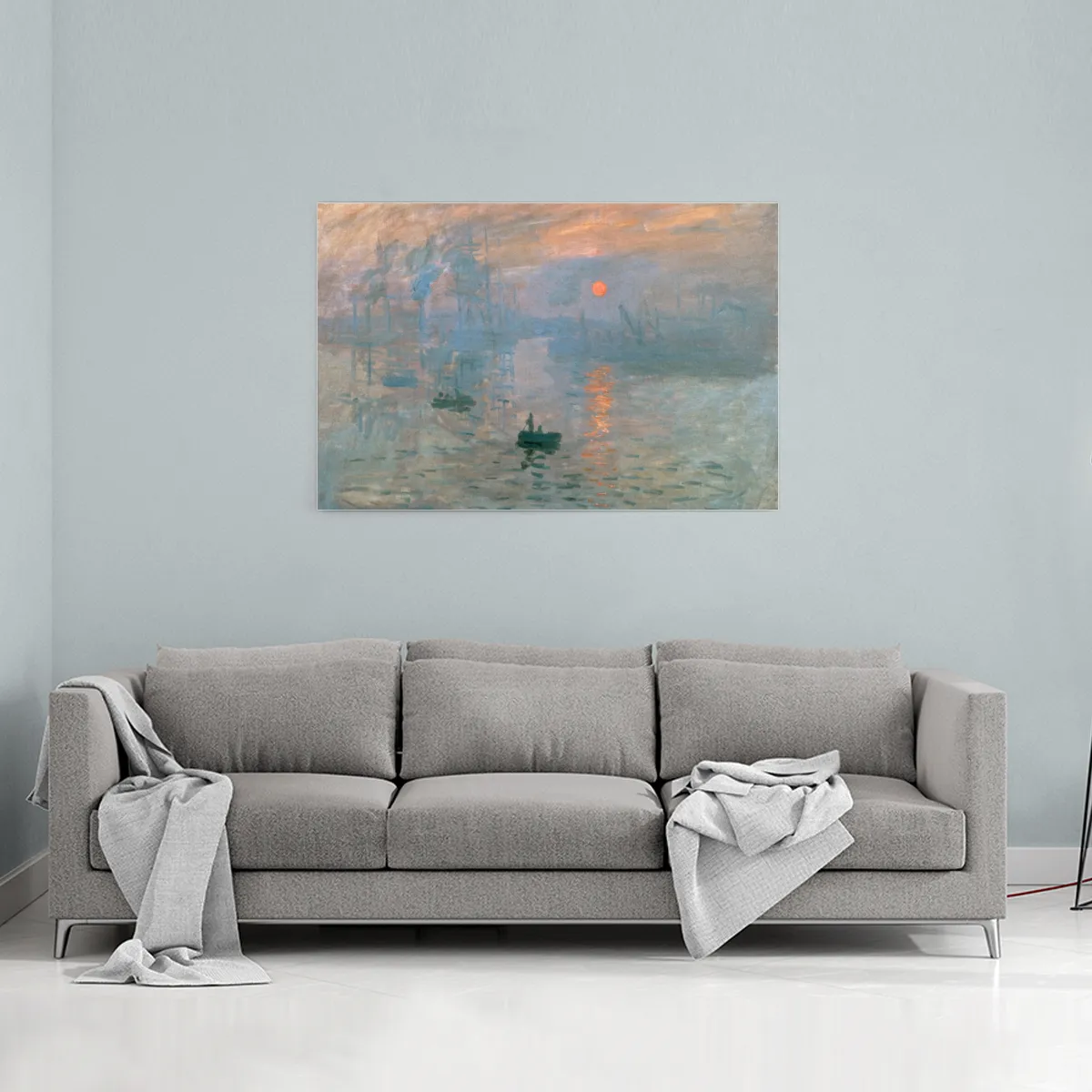 Premium-Leinwand Monet